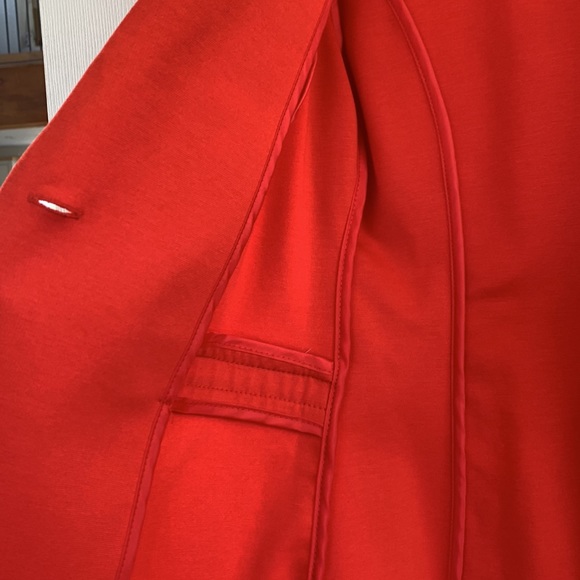 NWT ICHI Red blazer Size S - Picture 5 of 8